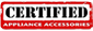 Certified Appliance Accessories Parts